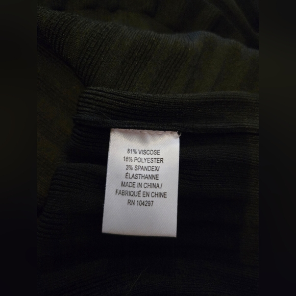 Milly Sheath Ribbed Wrap Midi Dress - Picture 7 of 7